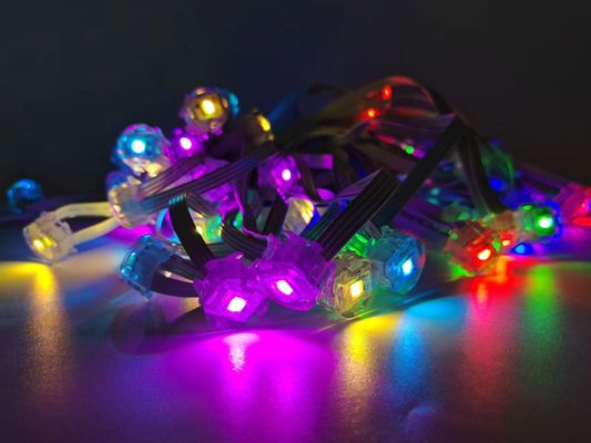 Christmas Outdoor Decoration Light 12 Volt RGB IC LED IP67 Waterproof Permanent Holiday Outdoor Eaves Light