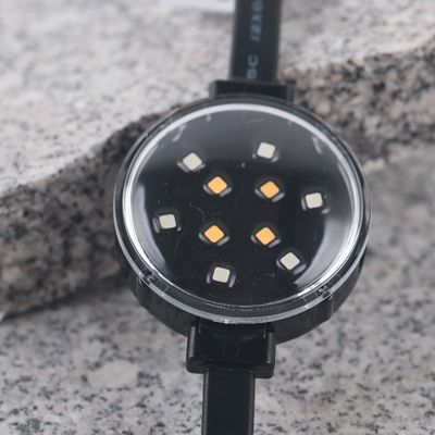 IP67 ওয়াটারপ্রুফ RGB 50mm SMD3535 DMX512 স্মার্ট পিক্সেল LED পয়েন্ট লাইট পিসি বডি।