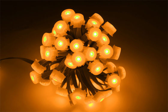IP67 জলরোধী বহিরঙ্গন প্রসাধন SMD5050 20mm 6LM বহু রঙের LED DMX512 RGBW পয়েন্ট লাইট