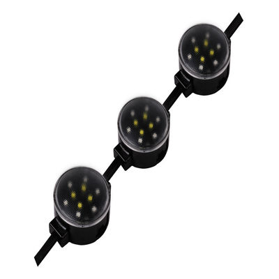 জলরোধী SMD3535 পিসি প্রোফাইল 1.5W DMX512 বিল্ডিং ব্রিজ পয়েন্ট আলো জন্য LED পিক্সেল হাল্কা