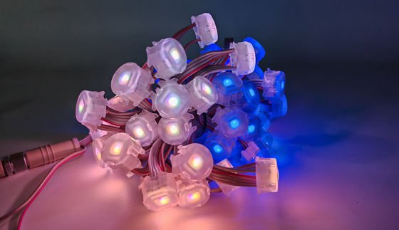 Miracle Bean 1W Epistar Chip 20mm RGB LED Point Light Waterproof Outdoor IP67 with PC Body