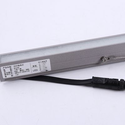 12W উচ্চ উজ্জ্বলতা LED ওয়াল ওয়াশার ডাবল-এঙ্গেল লেন্সের সাথে প্রসাধন জন্য IP66 জলরোধী