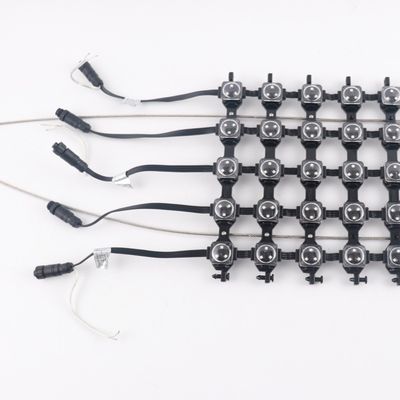 Outdoor Indoor IP67 Led Mesh Screen Full Color Media Facade Stage Lighting Background Screen