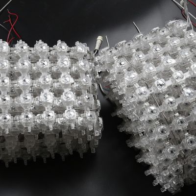 Full Color Outdoor Led Pixel Grid Screen Led Mesh Curtain with Epistar 3535 RGB LED Chip