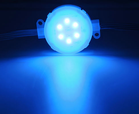SMD5050 1.5W RGB LED পিক্সেল পয়েন্ট লাইট আউটডোর আলো জন্য 50mm বিল্ডিং হাউস IP67 জলরোধী 24V