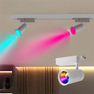 সিলিং 40W LED ট্র্যাক লাইট রঙিন ফ্লিকার ফ্রি লাইট মল আলো জন্য