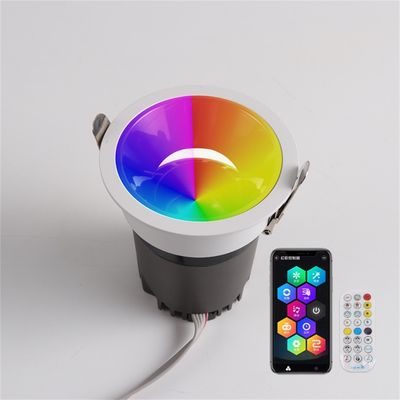 60W LED বায়ুমণ্ডল স্পটলাইট ছুটির দিন রিমোট কন্ট্রোল উচ্চ লুমেন RGBW
