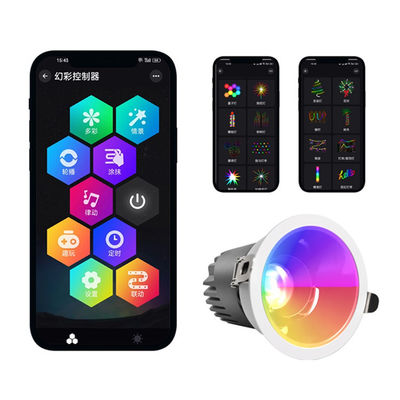 80 Cri Dimmable RGBW 24V Spotlight for Holiday Atmosphere Christmas Indoor Entertainment Decoration