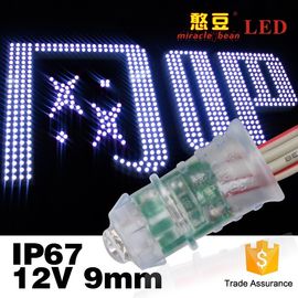 পিভিসি শেল সিলিকন ভিতরে 0.15W পাওয়ার পিক্সেল LED আলোর সাদা রঙ
