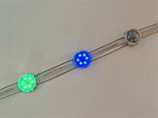 ক্রিসমাস LED পিক্সেল পয়েন্ট আলোর লাইট 2835 30mm 12V আউটডোর অ্যালুমিনিয়াম প্রোফাইল স্থায়ী প্রোগ্রামযোগ্য আলোর ট্র্যাক