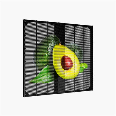 Outdoor Waterproof P3.9-7.8 Transparent LED Grille Screen for Advertising Video Wall