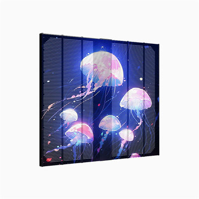 Lightweight P3.9-7.8 Outdoor LED Grid Display for Large-Scale Media Installations Led Grille Screen