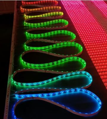 জলরোধী সাদা উষ্ণ সাদা SMD2835 LED স্ট্রিপ লাইট ডেকোরেটিভ LED লাইট 18W/M IP65 60leds/m 24V