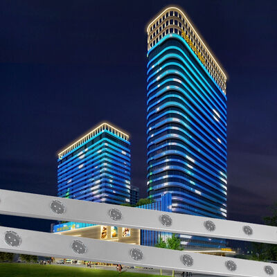 মিরাকল বিন ৩০মিমি RGB LED পয়েন্ট লাইট জলরোধী আউটডোর IP67 DC12V পিসি বডি সহ