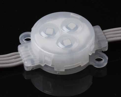 কারখানার দাম আউটডোর আরজিবি নেতৃত্বাধীন পয়েন্ট লাইট ফুল কালার 30 মিমি ডিসি 12 ভি আইপি 67 ওয়াটারপ্রুফ নেতৃত্বাধীন পিক্সেল লাইট