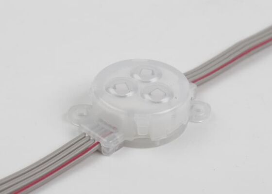 30 মিমি ডিসি 12 ভি আউটডোর আরজিবি এলইডি পয়েন্ট লাইট আইপি 67 ওয়াটারপ্রুফ এলইডি পিক্সেল লাইট