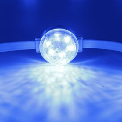 ডিসি২৪ভি আইপি৬৭ আরজিবিডব্লিউ এলইডি পয়েন্ট লাইট অভ্যন্তরীণ এবং বহিরঙ্গন পরিবেশের জন্য টেকসই আলো ডিভাইস