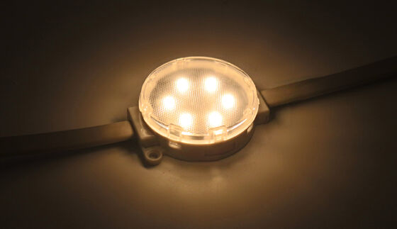 50mm 1800K-6500K পিক্সেল পয়েন্ট লাইট DMX512 IP67 ওয়াটারপ্রুফ 120° বিম এঙ্গেল আউটডোর