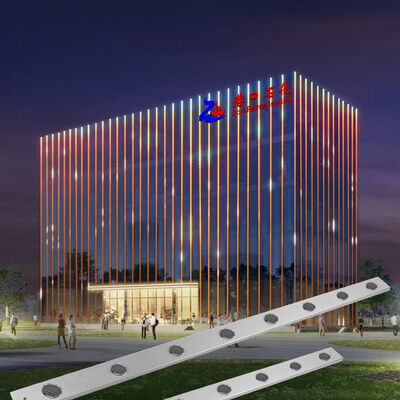 DC24V 50mm RGB ফুল কালার LED পয়েন্ট লাইট আইপি 67 ওয়াটারপ্রুফ আউটডোর ওয়াল সজ্জা জন্য