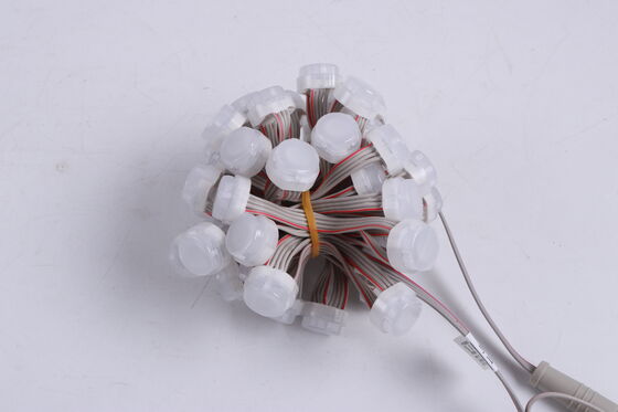 19.83mm 12V  IP67 0.4W Waterproof LED Point Light Flexible 120 Beam Angle PC Material Lighting