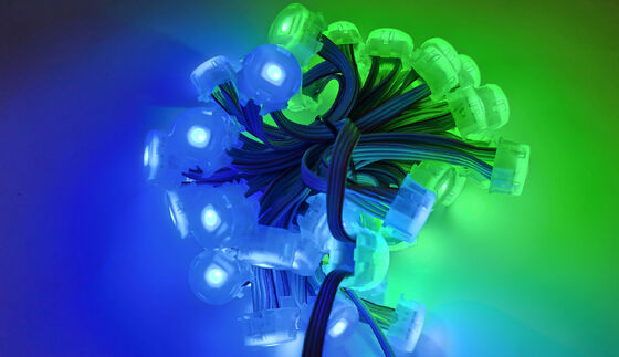 22.83mm 12V IP67 Waterproof LED Point Light with 120 Degree Beam Angle Made of PC Material