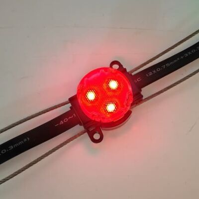 30mm DC12V SMD3535 IP67 Waterproof LED Point Light PC Material  Flexible Lighting 