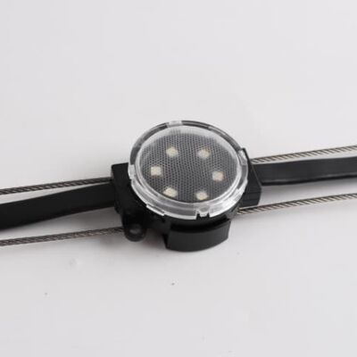 40মিমি DC24V RGB LED পয়েন্ট লাইট, রিমোট লাইটিং ম্যানেজমেন্টের সাথে একীভূত করার জন্য উপযুক্ত