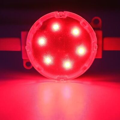 নমনীয় পিসি উপাদান LED পয়েন্ট লাইট 50mm ব্যাসার্ধ IP67 জলরোধী 24V SMD3535 অভ্যন্তরীণ এবং বহিরঙ্গন আলো জন্য উপযুক্ত