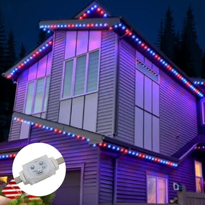 RGBW PC উপাদান 40mm 48V LED পয়েন্ট লাইট SMD3535 IP67 জলরোধী নমনীয় আলো