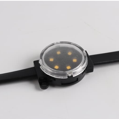 DC48V RGBW IP67 ওয়াটারপ্রুফ LED পিক্সেল পয়েন্ট লাইট আউটডোর স্থায়ী ল্যান্ডস্কেপ ট্র্যাক আলো জন্য