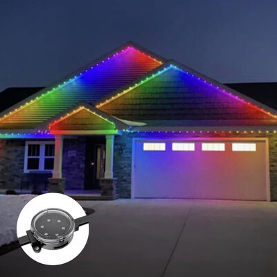 আর্কিটেকচারাল আলোর জন্য 40mm DMX512 ঠিকানাযোগ্য IP67 জলরোধী LED পয়েন্ট পিক্সেল লাইট