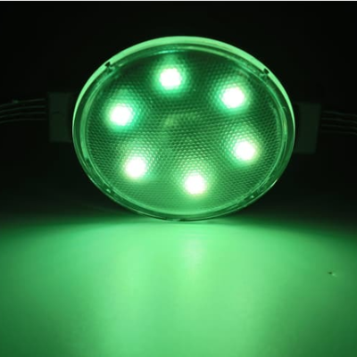 50mm DC24V SMD3535 IP67 জলরোধী LED পয়েন্ট হাল্কা অ্যালুমিনিয়াম হাউজিং সম্মুখের সজ্জা