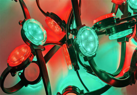 DC48V 40mm RGBW IP67 ওয়াটারপ্রুফ LED পিক্সেল লাইট বিল্ডিং ফ্যাসেড আলোর জন্য