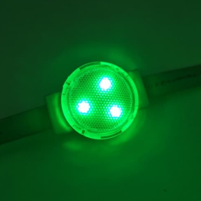IP67 ওয়াটারপ্রুফ 30mm DC24V RGB LED পয়েন্ট লাইট SMD3535 পিক্সেল ল্যাম্প বাণিজ্যিক ভবনের সম্মুখভাগের আর্কিটেকচারাল আলোর জন্য