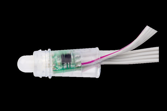 HD1201M12 Epistar 0.1W 12 মিমি পিসি আরজিবি নেতৃত্বাধীন পিক্সেল বাতি