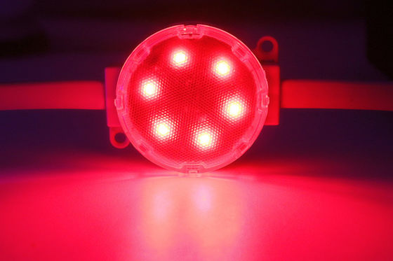 160। মরীচি কোণ 1.5W 24V IP67 50 মিমি আরজিবি এলইডি পিক্সেল