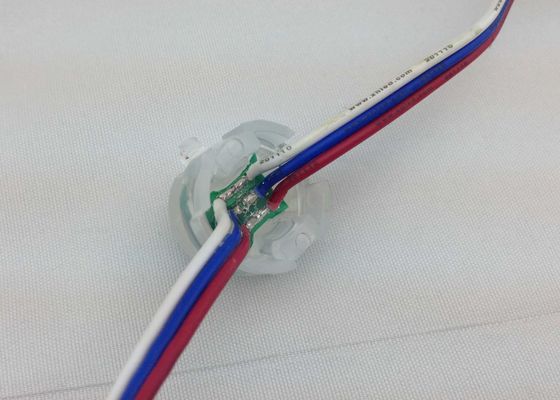 IP67 20MM Controllable DC5V RGB LED Pixel Light With UV , Fire Protection