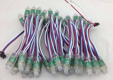 পূর্ণ রঙ 12mm IP67 DC5V সাইন RGB LED পিক্সেল হাল্কা স্মার্ট আইসি নিয়ন্ত্রিত 0.3w / pcs