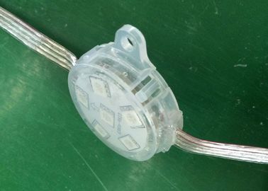 জল প্রতিরোধী 38mm SMD 5050 পর্যায় সজ্জা LED পিক্সেল হাল্কা ডিসি 24V