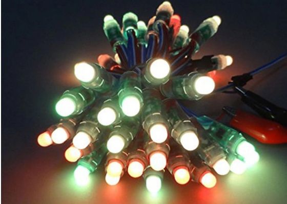 মিরাকল বীন 12 মিমি 0.3W RGB WS2811 1903 ডিজিটাল পিক্সেল DC5V LED পিক্সেল লাইট ক্রিসমাস ডেকোরেশনের জন্য