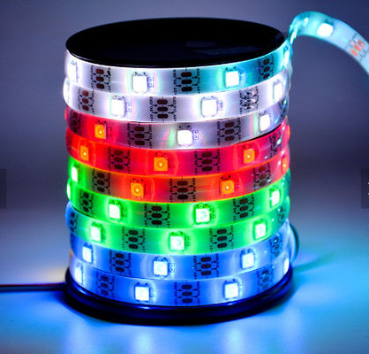 12V Smd5050 RGB 60Led/M Led Strip Lights For Christmas Decoration