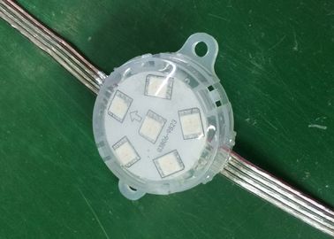 DC24V LED আলংকারিক আলো, একক রঙ 38mm প্রোগ্রামেবল LED পিক্সেল প্রভা