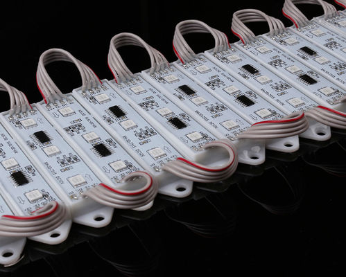 500LM 0.75W চ্যানেল চিঠির জন্য সাইন লাইট মডিউল 12v লেন্সের নেতৃত্বে